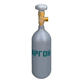 Баллон для аргона, 5 литров