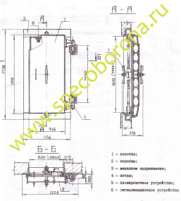 Дверь защитно-герметическая откатная ДУ-II-3