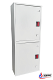 Шкаф пожарный серии "Эдванс" ШПКО-320 НЗБ евро-ручка, навесной закрытый белый