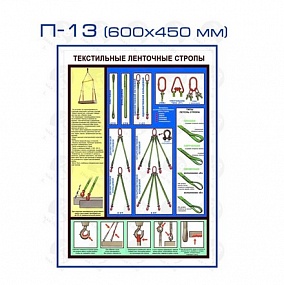 Текстильные ленточные стропы
