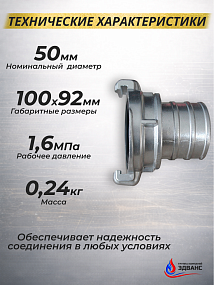 Пожарные головки рукавные ГР