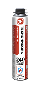 Пена монтажная ТЕХНОНИКОЛЬ 240 PROFESSIONAL огнестойкая
