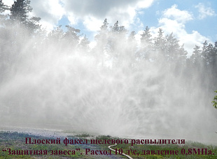 Распылитель щелевой секторный РЩС