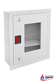 Шкаф пожарный серии "Эдванс" ШПК-310 ВОБ евро-ручка, встроенный открытый белый