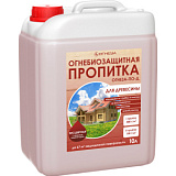 Огнебиозащитная пропитка ОГНЕЗА-ПО-Д с цветовым индикатором 10 л