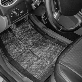 Коврики влаговпитывающие автомобильные 40х60см