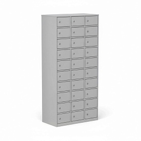 Шкаф для обуви на 30 ячеек 1450х600х350 с дверьми