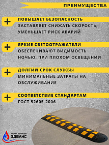 ИДН 900 (концевой элемент чёрного цвета композитный)