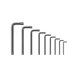 Набор имбусовых ключей TORX, короткие (звезда)