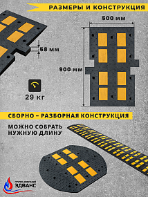 ИДН 900 (средний элемент чёрного цвета композитный)