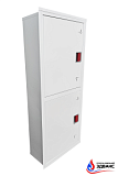 Шкаф пожарный серии "Эдванс" ШПК-320-21 ВЗБ евро-ручка, встроенный закрытый белый