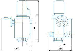 Электропривод Н-А2 -07 (ГК ИА 01012-200, ГК ИА 01009-300,-400)