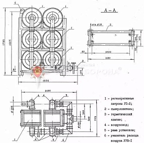 Регенеративная установка РУ-150/6