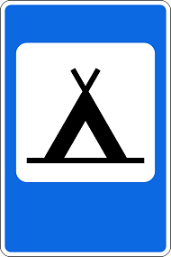 Дорожный знак 6.10 Кемпинг
